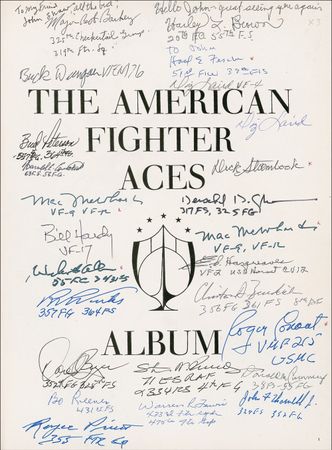 Lot #271 American Fighter Aces Book - Image 1