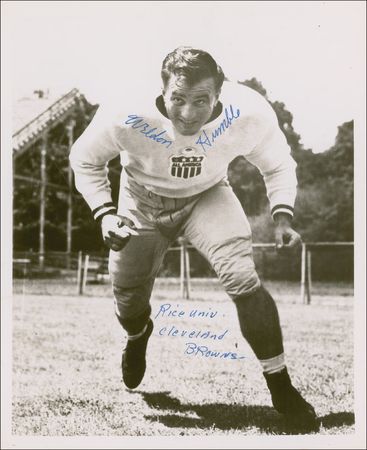 Lot #1294 College Football Hall of Famers Signed Photograph - Image 3