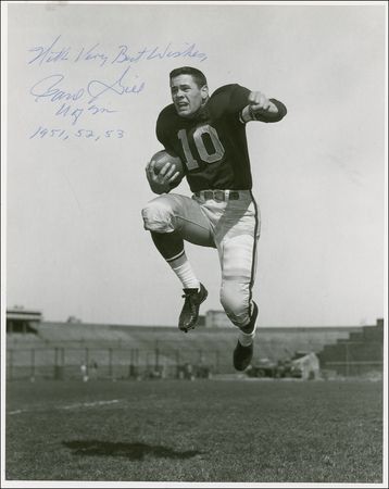 Lot #1297 College Football Hall of Famers Signed Photograph - Image 2