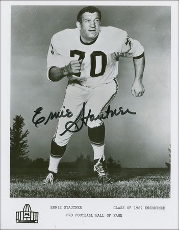 Lot #1352 Football Hall of Famers Signed Photograph - Image 2