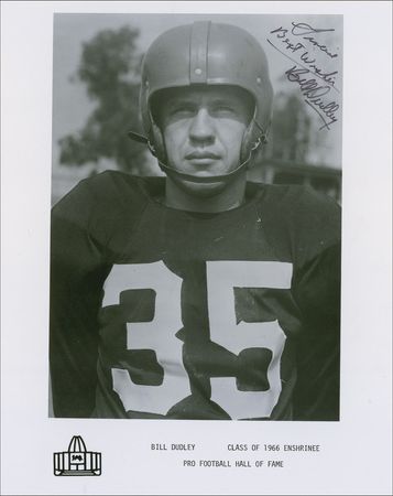 Lot #1354 Football Hall of Famers Signed Photograph - Image 3