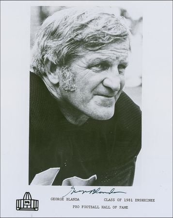 Lot #1355 Football Hall of Famers Signed Photograph - Image 3