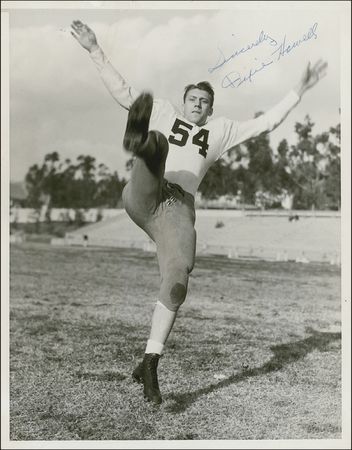 Lot #1302 College Football Hall of Famers Signed Photograph - Image 1