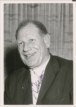 Lot #1235 Baseball Coaches Signed Photograph - Image 1