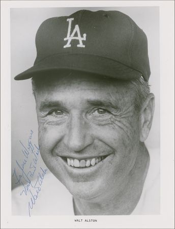 Lot #1235 Baseball Coaches Signed Photograph - Image 3