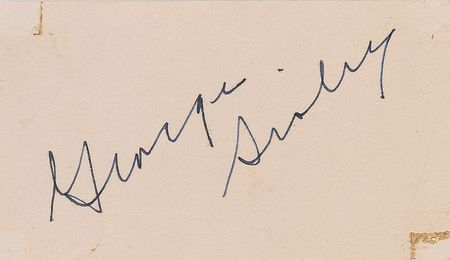 Lot #1543 George Sisler Signed Photograph - Image 1