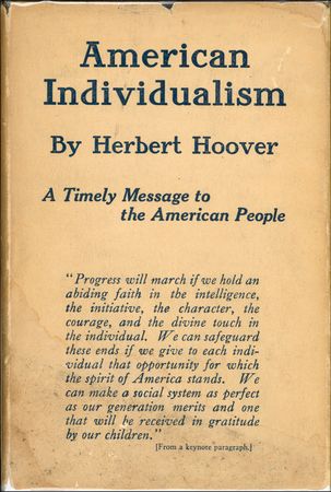 Lot #51 Herbert Hoover Book - Image 2