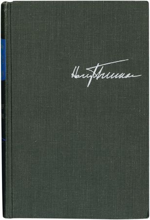 Lot #135 Harry S. Truman: Truman signs his memoirs for Beverly Hillbillies producer Paul Henning - Image 4