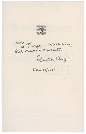 Lot #126 Ronald Reagan Book - Image 1