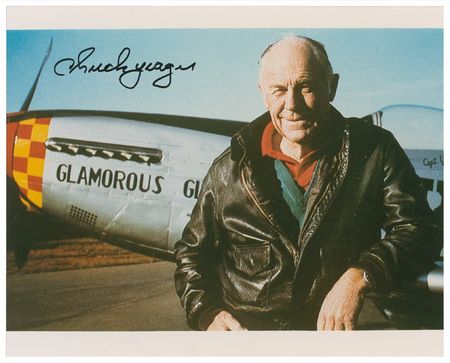 Lot #641 Chuck Yeager - Image 1