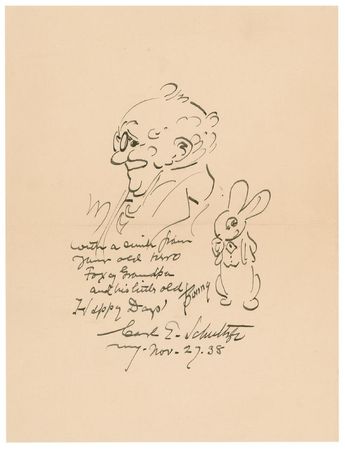 Lot #757 Carl E. Schultze Handwritten Letter Signed - Image 2