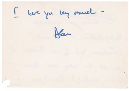 Lot #893 Lerner and Loewe Handwritten Letters Signed - Image 2