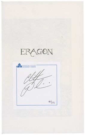 Lot #698 Christopher Paolini Book - Image 2