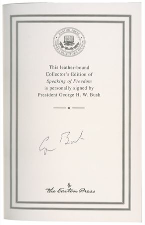 Lot #12 George Bush Book