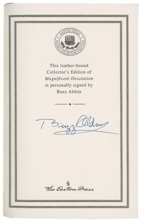 Lot #483 Buzz Aldrin Book - Image 2