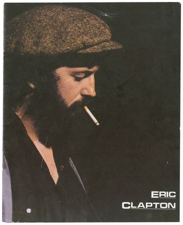 Lot #822 Eric Clapton Program - Image 1