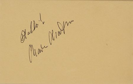 Lot #1036 Charlie Chaplin Signature - Image 2