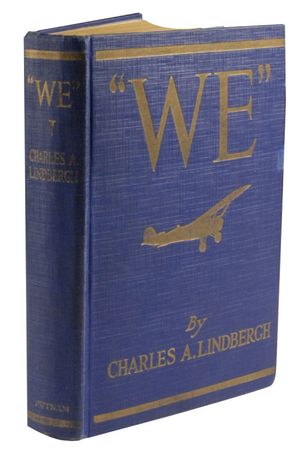 Lot #587 Charles Lindbergh Book - Image 1