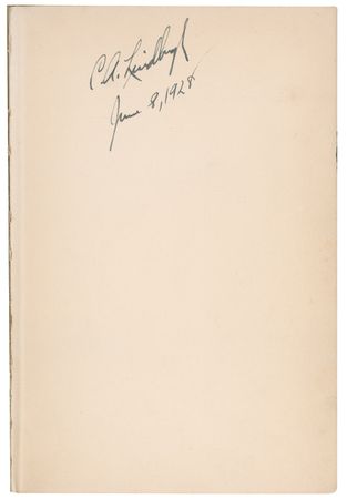 Lot #587 Charles Lindbergh Book - Image 2