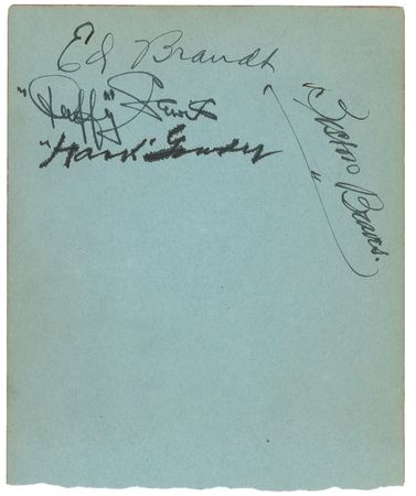 Lot #1431 Chuck Klein Signature - Image 2