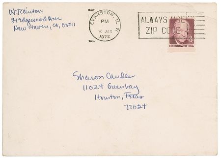 Lot #23 Bill Clinton: Working his way through Yale