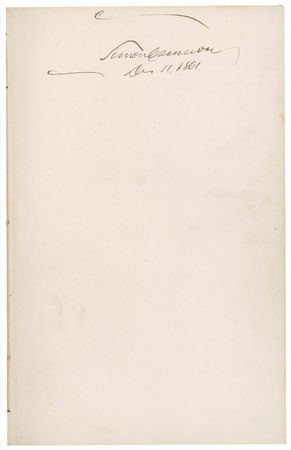 Lot #100 Abraham Lincoln and Cabinet: President Lincoln and his Cabinet—more than 200 signatures including two presidents and four vice presidents - Image 6