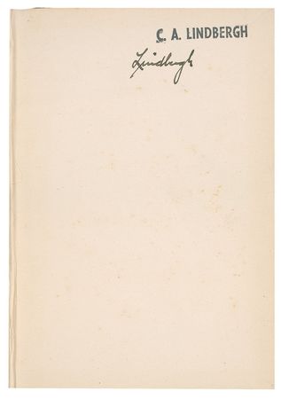 Lot #588 Charles Lindbergh: The Canon of Reason and Virtue by Lao-Tze, from Lindbergh’s personal library - Image 2