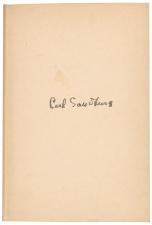 Lot #712 Carl Sandburg Book - Image 2