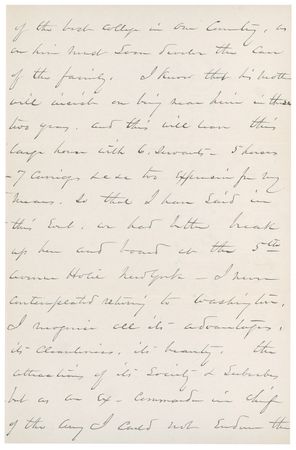 Lot #453 William T. Sherman: “In War, the Army and Navy are glorious—in peace they are subject to the meanest class of people in our great Country” - Image 2