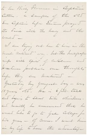 Lot #453 William T. Sherman: “In War, the Army and Navy are glorious—in peace they are subject to the meanest class of people in our great Country” - Image 3