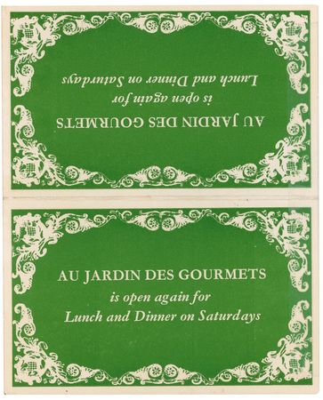 Lot #797 Beatles: John Lennon: An exceptionally large and clean Lennon signed table card - Image 1