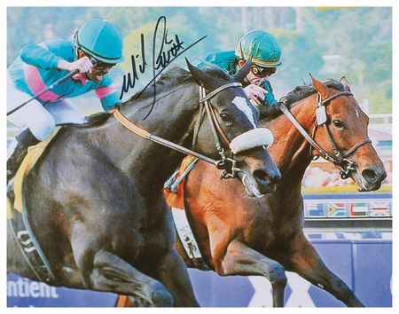Lot #1413 Horse Racing: Mike Smith Signed Photographs - Image 1