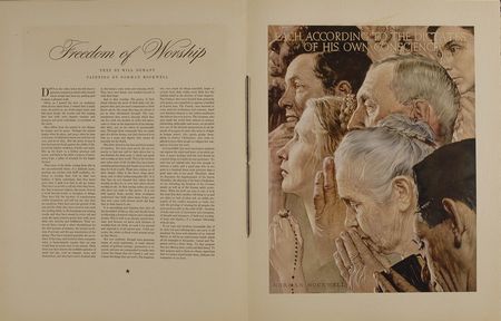 Lot #706 Norman Rockwell Print Booklet - Image 2