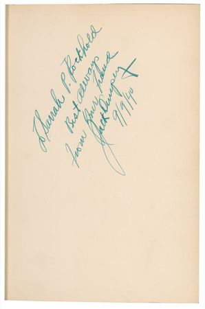 Lot #1331 Jack Dempsey Book - Image 2