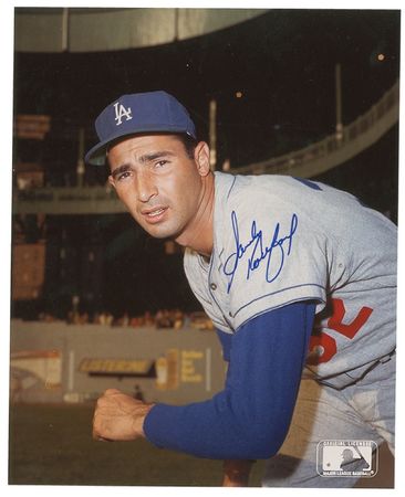 Lot #1432 Sandy Koufax Signed Photographs - Image 2