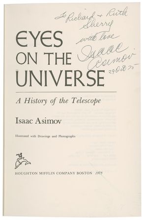 Lot #647 Isaac Asimov - Image 2