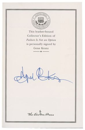 Lot #584 Gene Kranz Book - Image 2