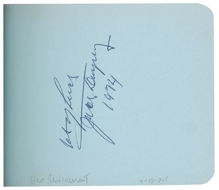 Lot #992 Autograph Album Autograph Album - Image 3