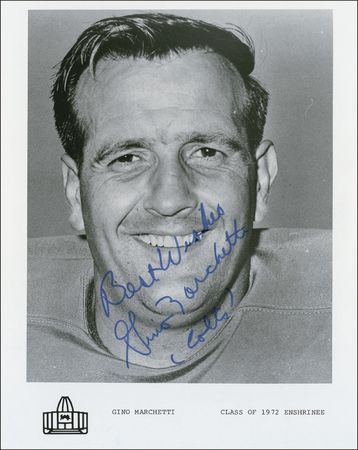Lot #1282 Baltimore Colts Hall of Famers Signed Photographs - Image 3