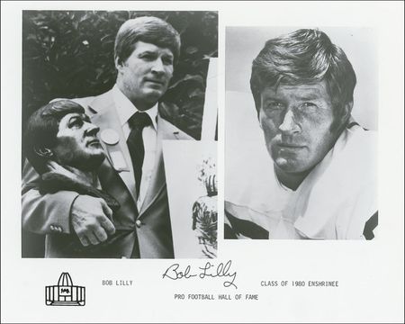 Lot #1330 Dallas Cowboys Hall of Famers Signed Photographs - Image 3