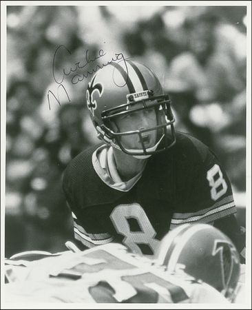 Lot #1375 Football Quarterbacks Signed Photographs - Image 1