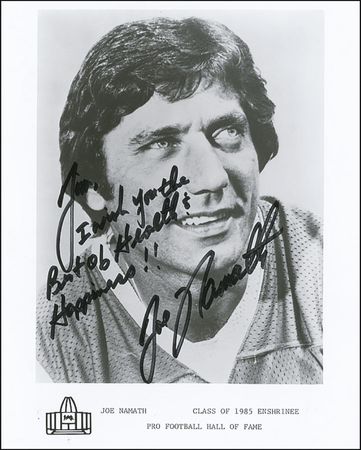 Lot #1375 Football Quarterbacks Signed Photographs - Image 3