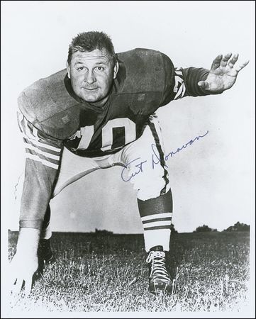 Lot #1371 Football Hall of Famers - Image 3