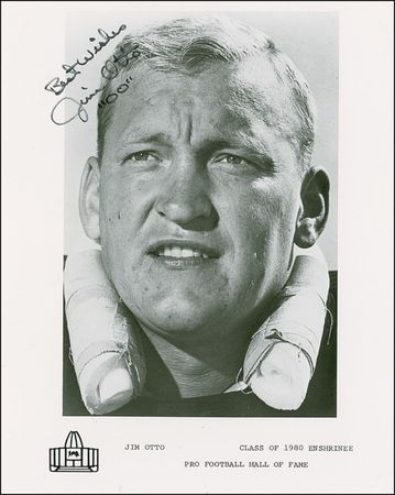 Lot #1372 Football Hall of Famers - Image 2