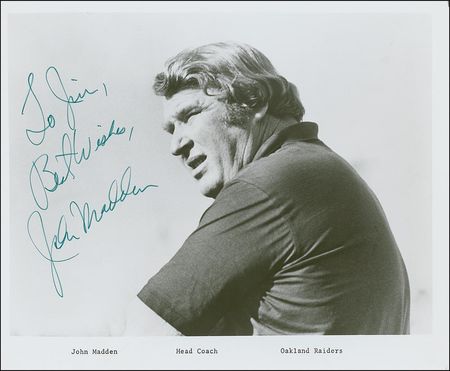 Lot #1363 Football Coaches Signed Photographs - Image 3