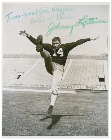 Lot #1402 Heisman Trophy Winners Signed Photographs - Image 2