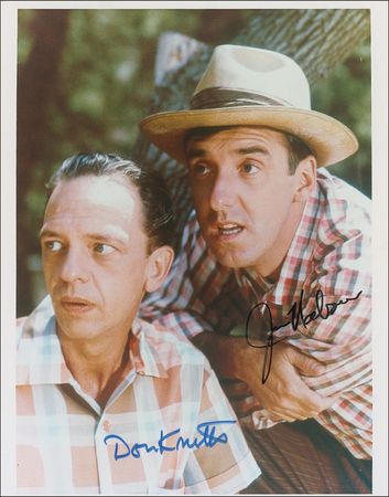 Lot #987 Andy Griffith Show Signed Photographs - Image 1