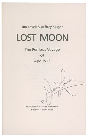 Lot #591 Jim Lovell Book - Image 2