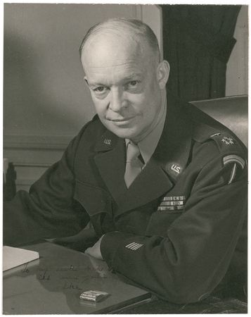 Lot #40 Dwight D. Eisenhower: “To my sister Mike,
