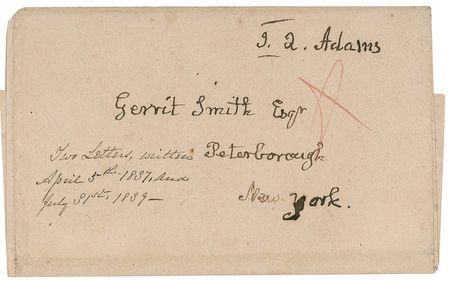 Lot #5 John Quincy Adams Free Frank